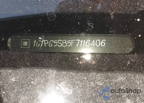 2015 Chevrolet Cruze Ltz z USA, uszkodzony, nr VIN 1G1PG5SB5F7116406